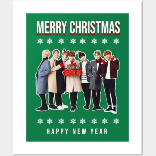 bts xmas Posters and Art